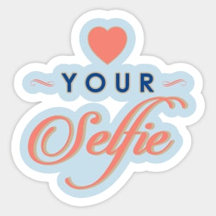 Selfie love Sticker